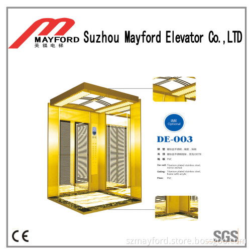 High Speed Passenger Elevator with Geared